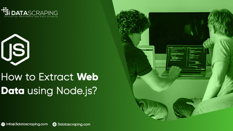 How to Extract Web Data using Node.js?