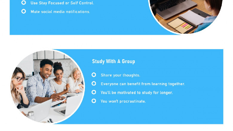 Infographics: How To Pay Attention In Online Classes