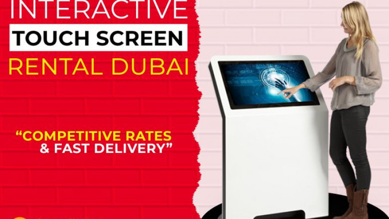 Make Your Event Magical with Touch Screen Rental in Dubai
