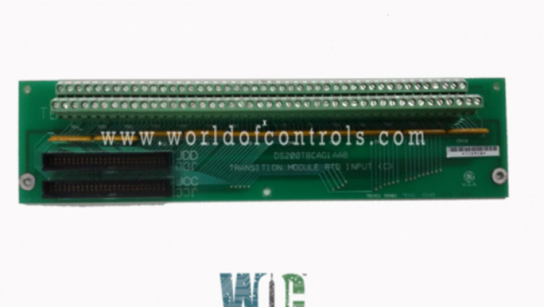 GE Mark V DS200PTBAG1A Termination Board in Stock | WOC
