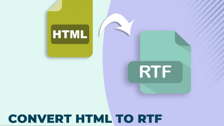 HTML - RTF Converter - One of the most essential tools in business