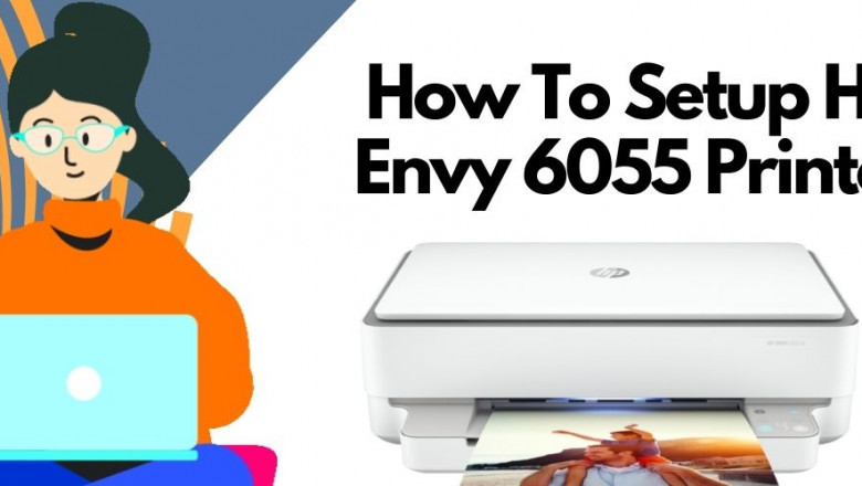 I cannot get to connect HP Envy 6055 Printer | How Do I setup