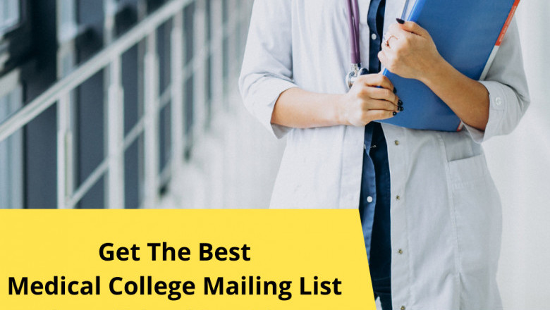 Are you searching for the Best Medical College Mailing List in US?