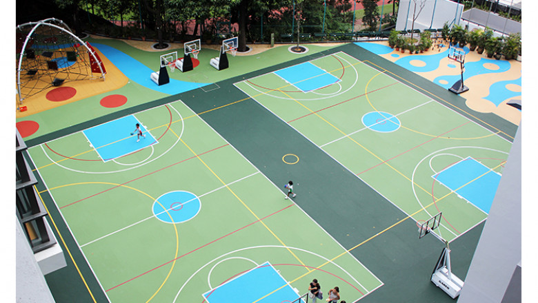 OUTDOOR SPORT FLOORING Dubai, Abu Dhabi, UAE