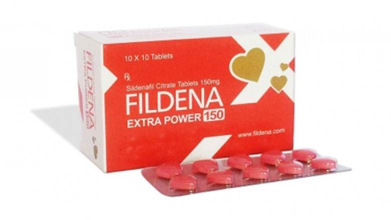 Fildena 150 - Extra Power Sildenafil Citrate | Erectilepharma
