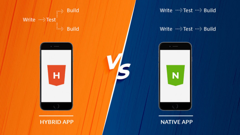 Choose between hybrid and a native app