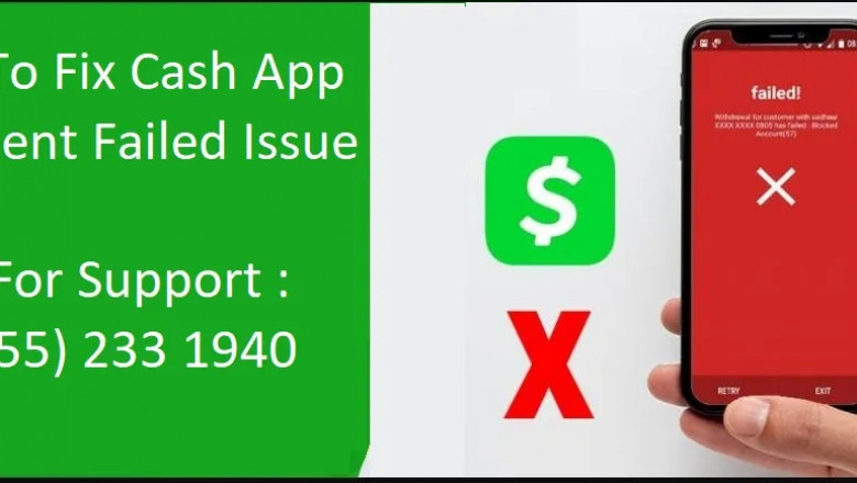 Common methods for fixing Cash App payment failed issues