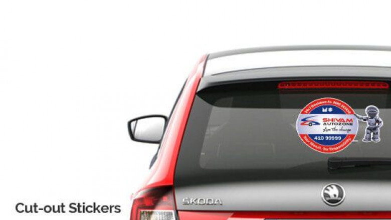 Print Car Bumper Custom Vinyl Stickers Online