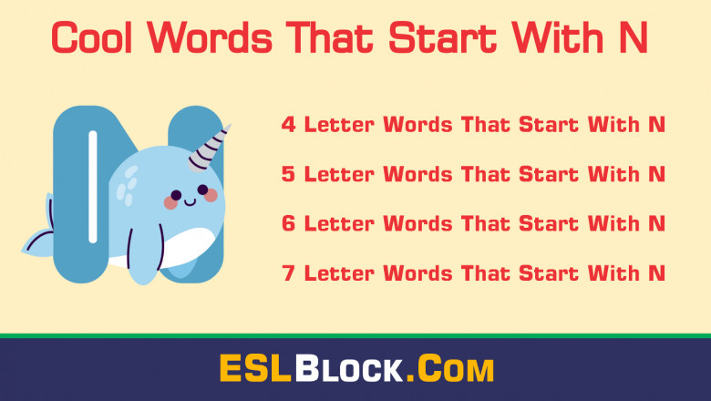 Awesome Cool Words That Start with N