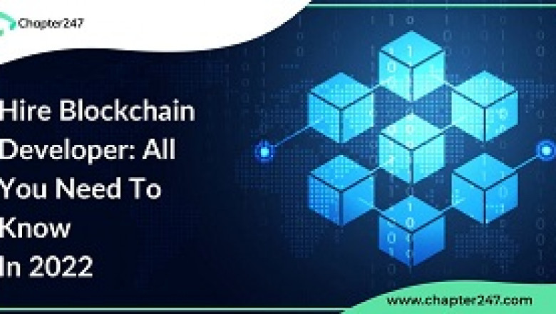 Everything you should know about Blockchain Technology in 2022- Chapter247infotech