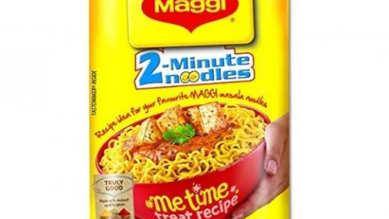 Delicious, yummy, and India’s favourite maggi instant noodles vegetarian