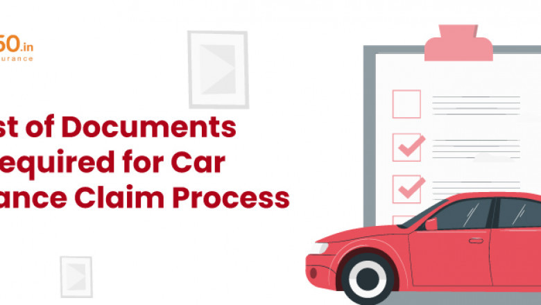 List of Documents Required for Car Insurance Claim Process