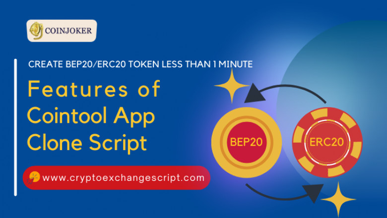 CoinTool App Clone Script - To Create BEP20 and ERC20 Token Generator Platform Similar to CoinTool.App