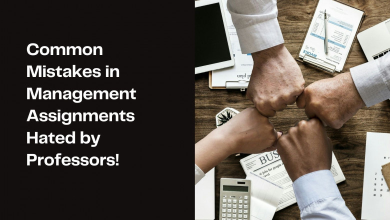 Common Mistakes in Management Assignments Hated by Professors!
