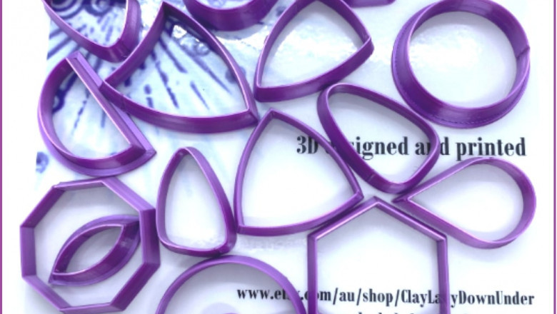 Find Your Desired Shape Cutters for Polymer Clay Here – Shop from Clay Lady
