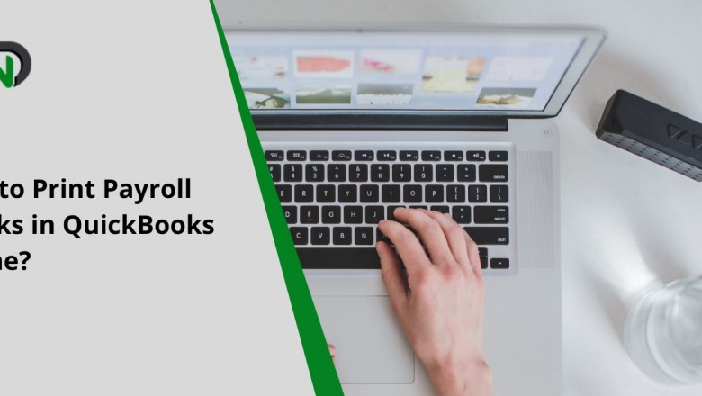 How to Print Payroll Checks in QuickBooks Online