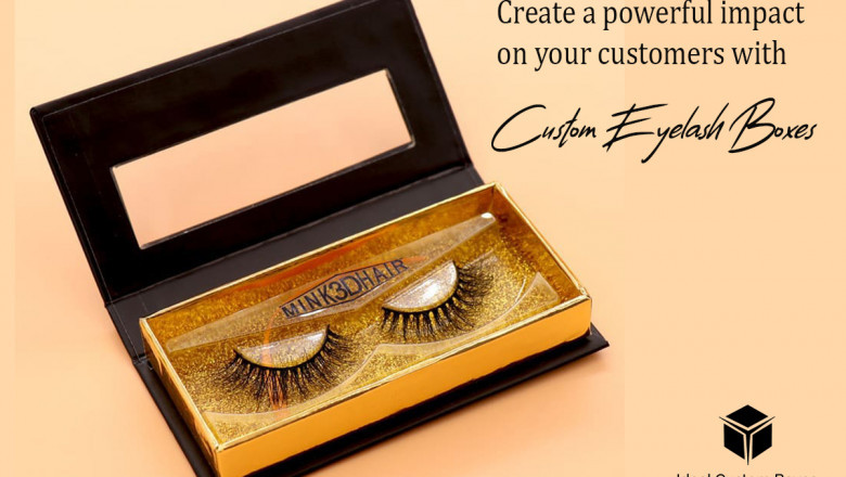 Custom Eye Lashes Boxes