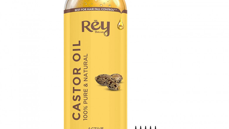 Rey Naturals Castor Oil for Skin Care, Hair Growth