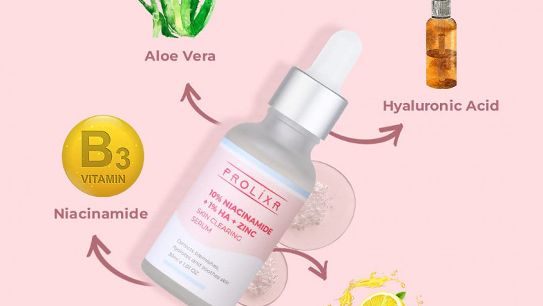 PROLIXR 10% Niacinamide + 1% HA + Zinc Hydrating serum