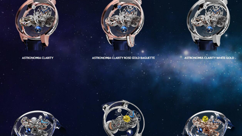 Jacob & Co. ASTRONOMIA TOURBILLON BAGUETTE BLUE SAPPHIRES watch AT800.30.BD.BB.A