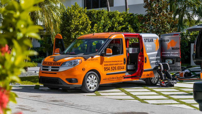 Best Mobile Car Wash And Auto Detailing Van
