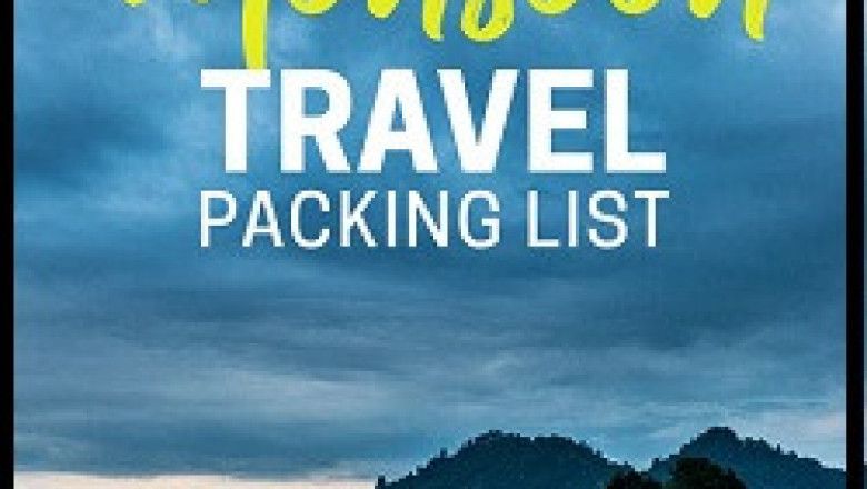 Get Ready for Monsoon Travel with some travel essentials