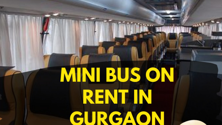 Mini bus on rent in Gurgaon