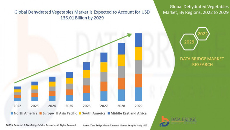 Global Dehydrated Vegetables Market Size, Research Development, Share and Forecast to 2029 With Covid19 Impact