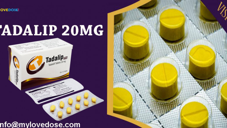 Develop Men Performance On Bed With Spuse - Tadalafil 20mg(Tadalip 20mg) | FLAT 50% OFF & Free Shipping
