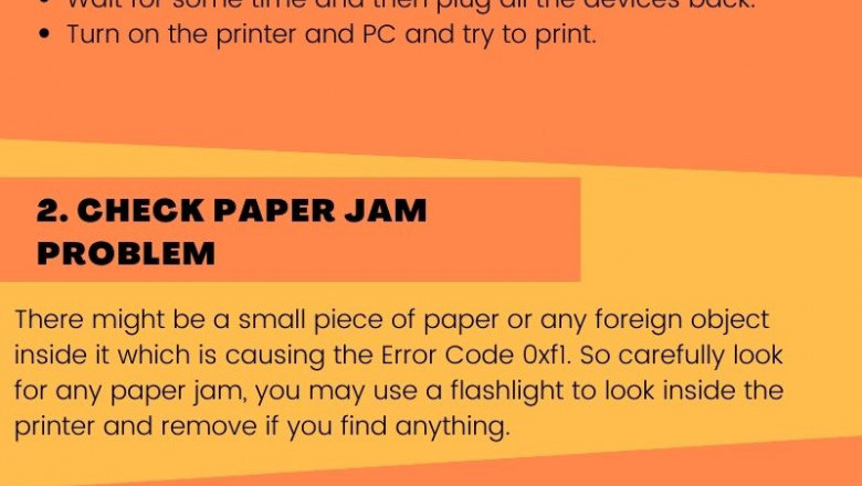 How to Fix Epson Printer Error Code 0xf1?