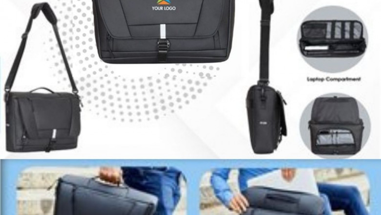 Buy Fuzo Envoy Customised Laptop Messenger Bag