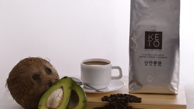 GMAX KETO Coffee Mix 500 Grams Pack Makes 30 Cups
