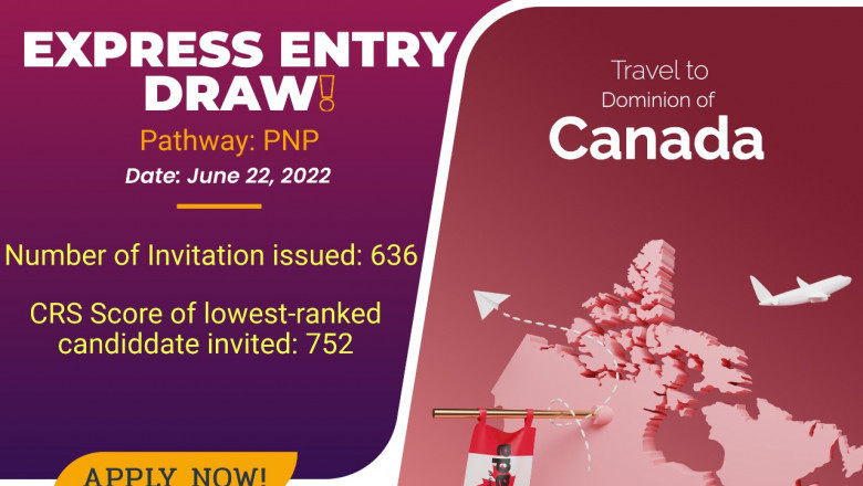 IRCC awarded 636 invites in the recent draw with 752 CRS.