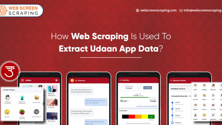 How Web Scraping Is Used To Extract Udaan App Data?