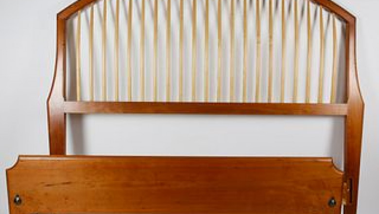 Bed Frame with a Canopy