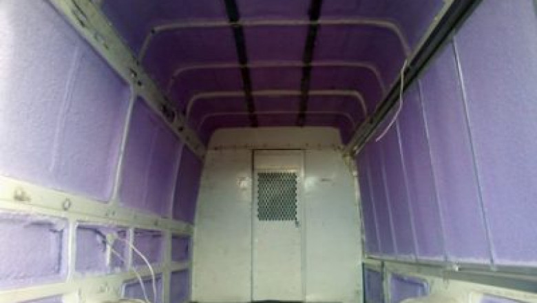 Spray applied foam insulation in Salmon Arm