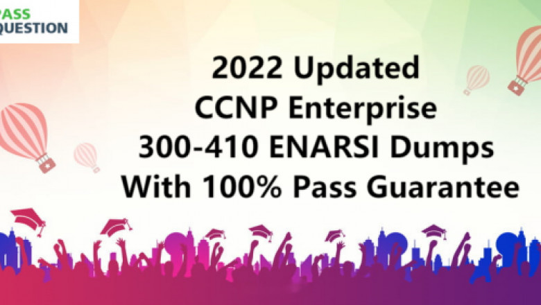2022 Updated CCNP Enterprise 300-410 ENARSI Dumps