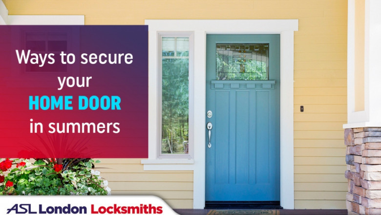 Ways to secure your home door in Summers