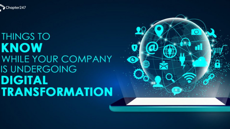 4 things to consider while your company is starting Digital Transformation
