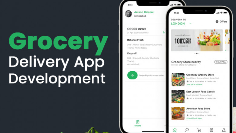 Want Grocery Delivery App Development