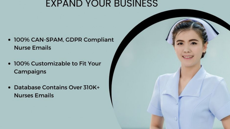 Purchase our nurses mailing database Contains Over 510K+ Verified Nurses Emails
