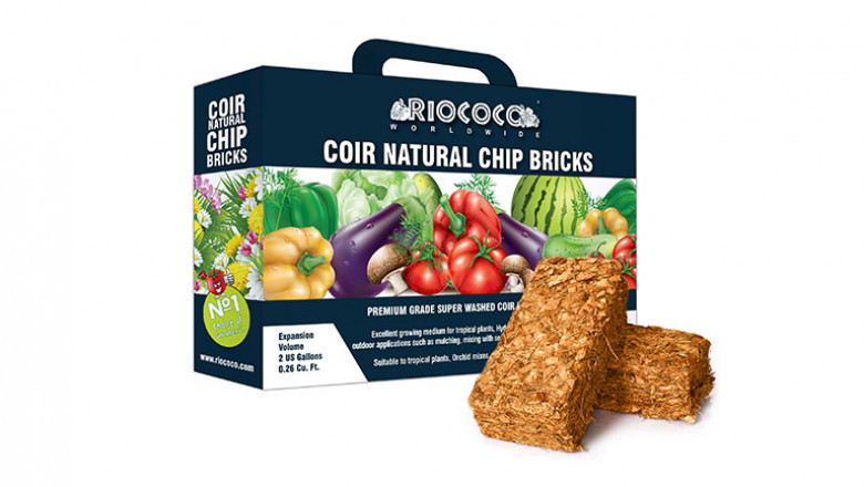 coconut coir bricks