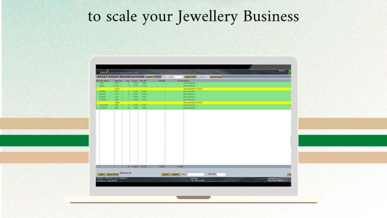 Control Inventory with Jewelry Software.