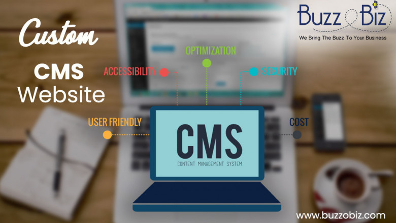 Custom CMS Website
