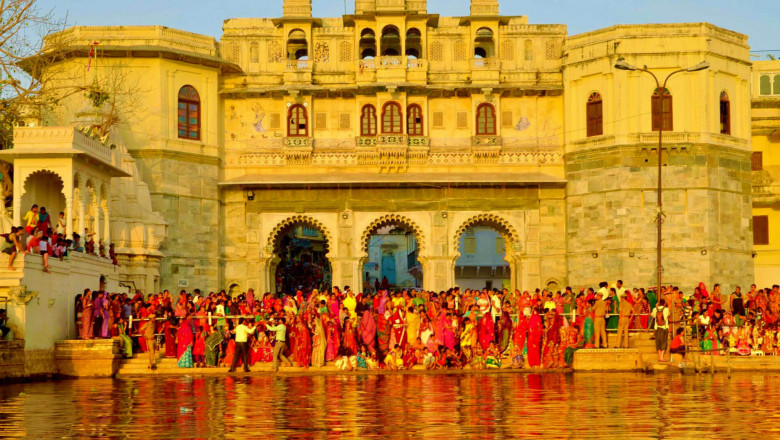 Mewar Festival. Marks the Advent of The Spring Season