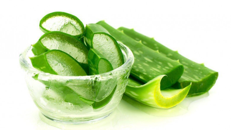 There are many OTC skin products that contain aloe vera extracts because of their antibacterial and anti-inflammatory properties