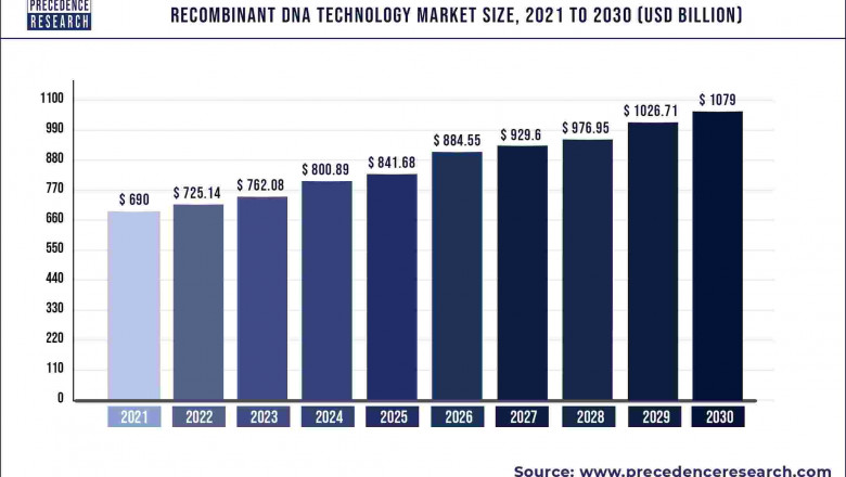 Recombinant DNA Technology Market to Expand at a CAGR of 5.09% from 2022 to 2030