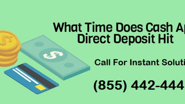 What time does cash app direct deposit hit?
