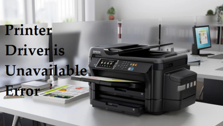 How to Fix Printer Driver is Unavailable Error?