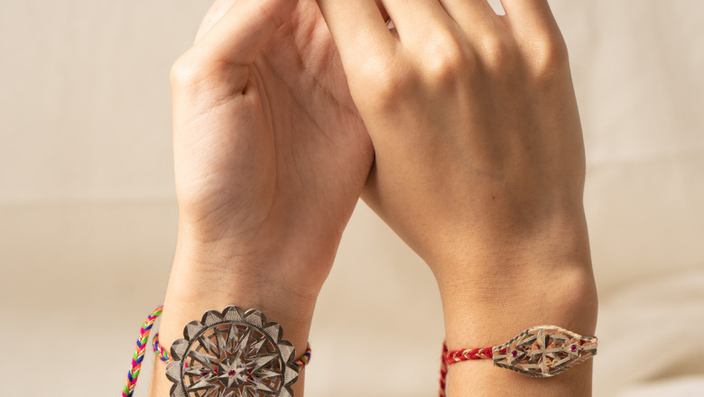 Chandi Ki Rakhi For Brother